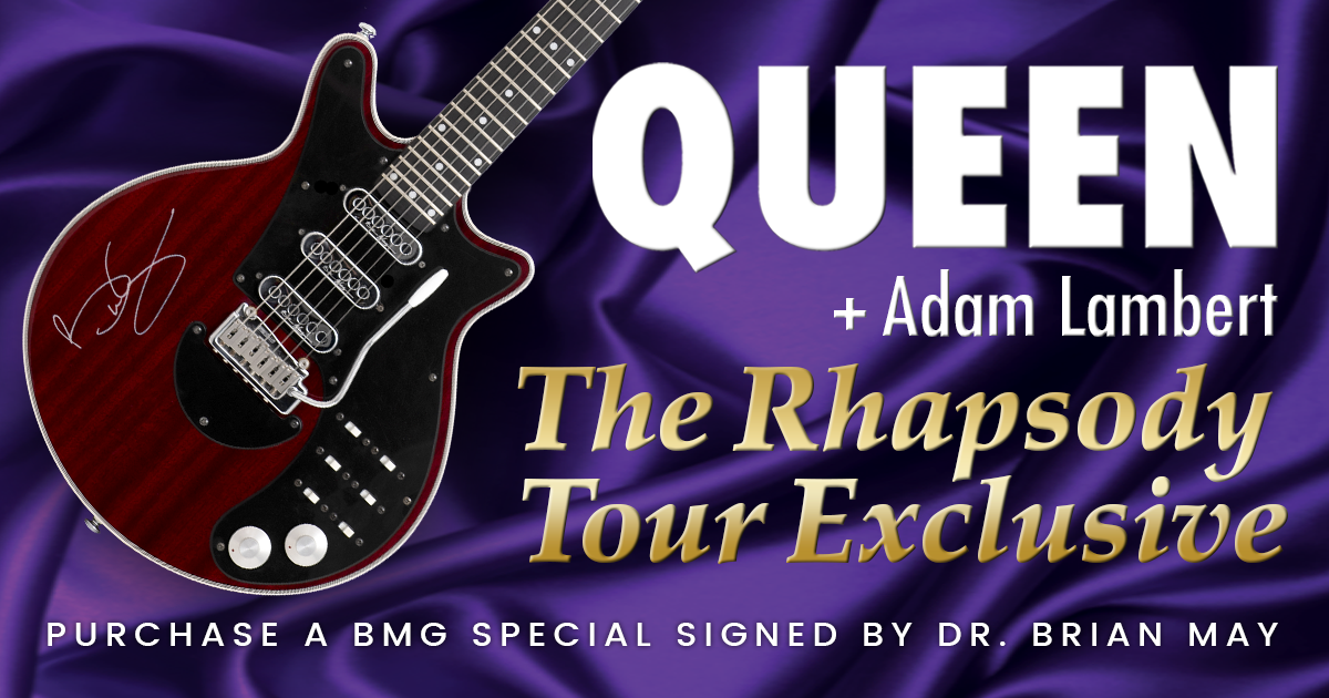 BMG Queen + Adam Lambert Rhapsody Tour Exclusive