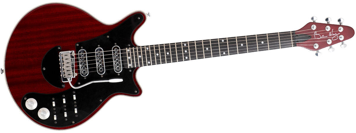 burns brian may red special guitar