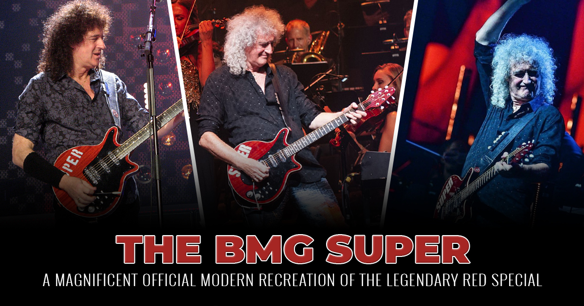 Brian May Guitars Super - Antique Cherry